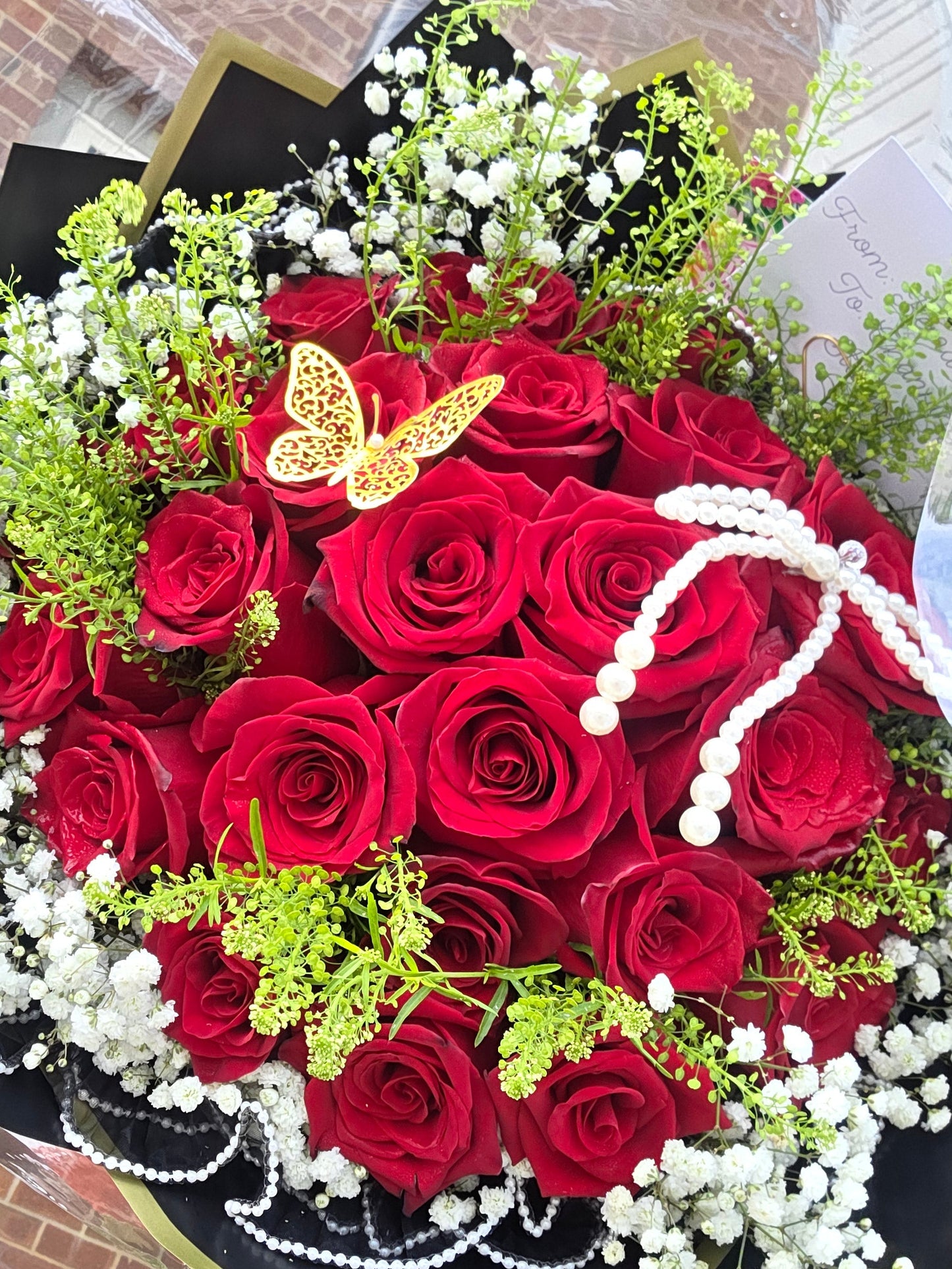 24 FRESH FLOWERS LARGE BOUQUET PINK